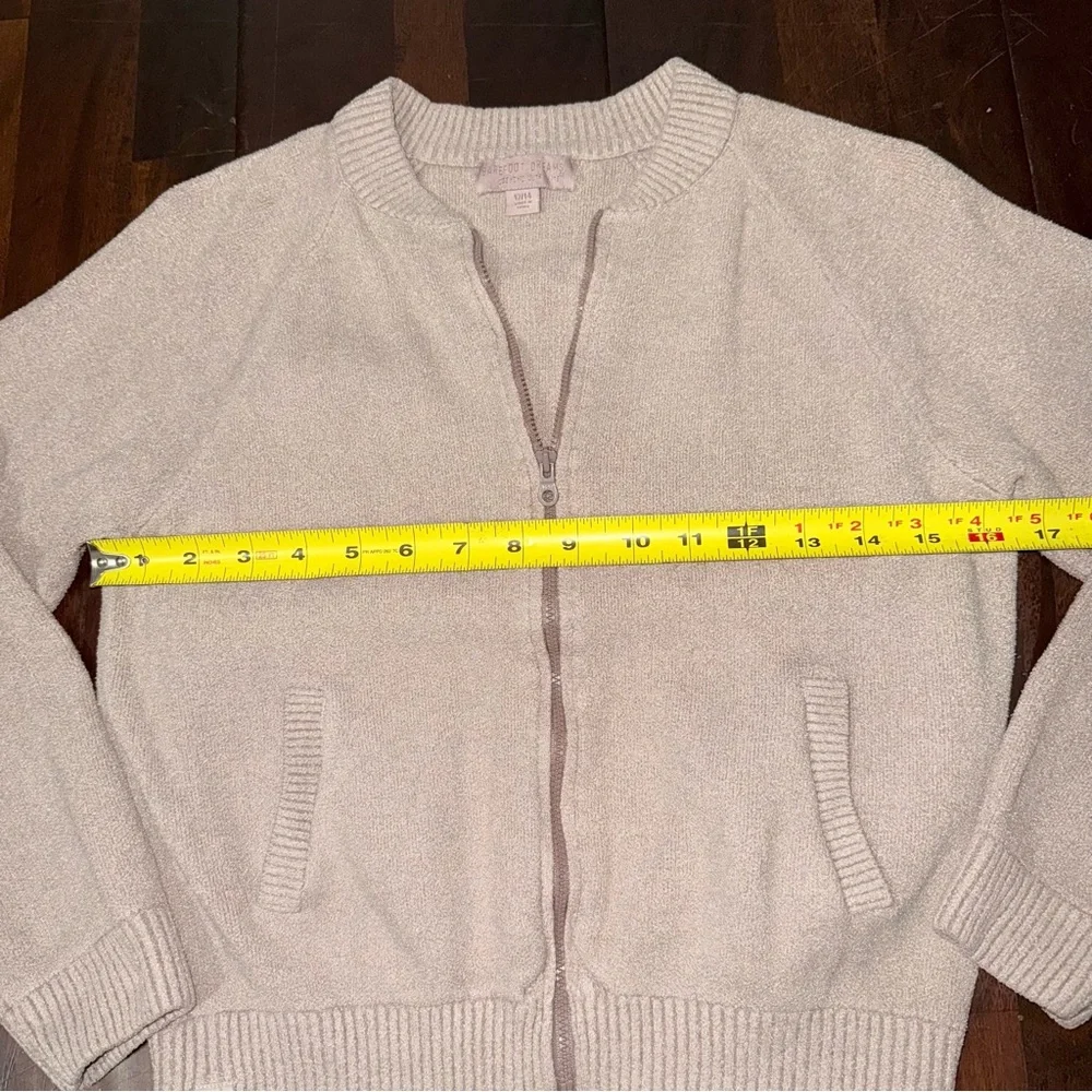 Barefoot Dreams CozyChic Ultra Lite Jacket Girls Size 12/14 Youth - Picture 5 of 7